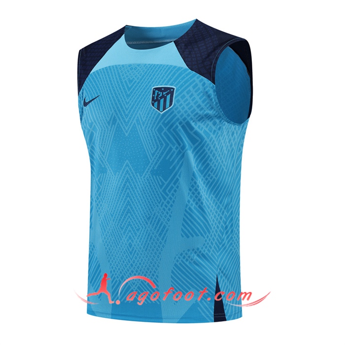 Training Debardeur Atletico Madrid Bleu 2022/2023