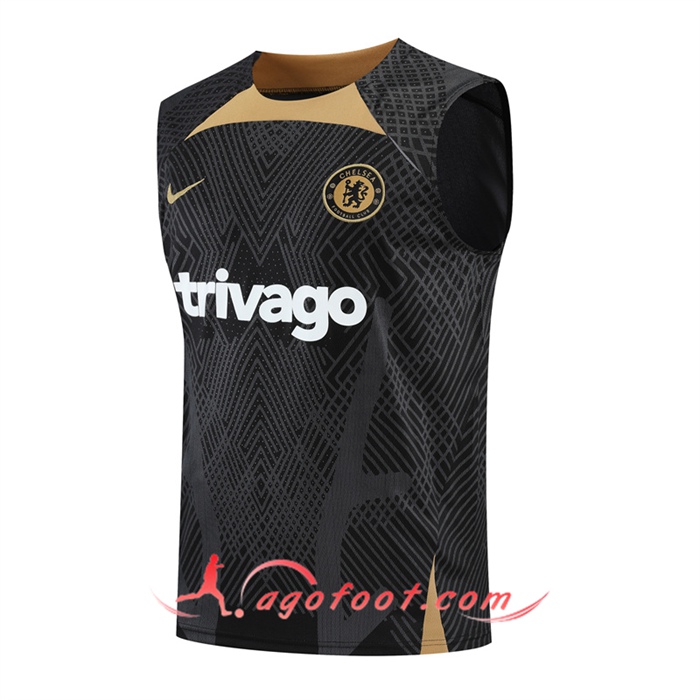 Training Debardeur FC Chelsea Noir 2022/2023