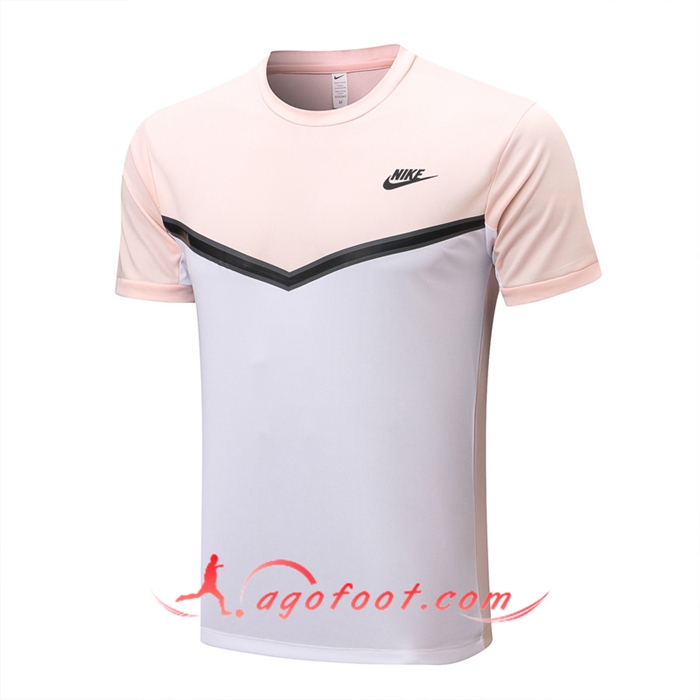 Training T-Shirts Nike Rose/Blanc 2022/2023