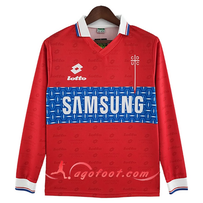 Maillot de Foot Deportivo Retro Third Manches Longues 1996