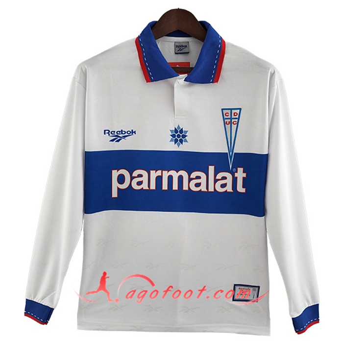 Maillot de Foot Deportivo Retro Domicile Manches Longues 1998