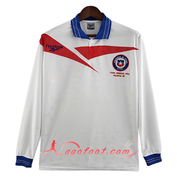 Maillot de Foot Chile Retro Exterieur Manches Longues 1998