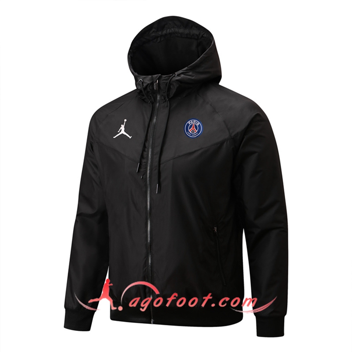 Coupe-Vent Jordan PSG Noir 2022/2023