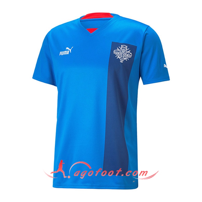 Nouveau Maillot Equipe Foot Islande Domicile 2022/2023