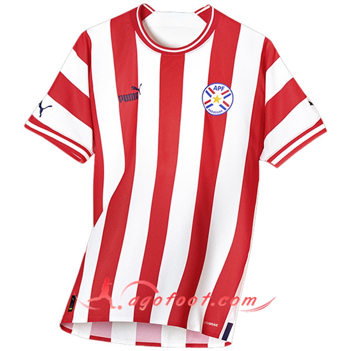 Nouveau Maillot Equipe Foot Paraguay Domicile 2022/2023
