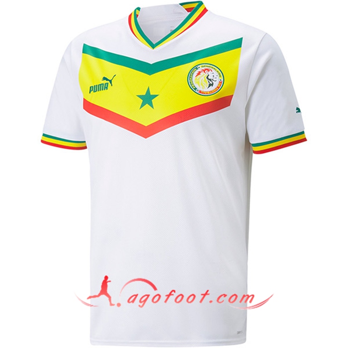 Nouveau Maillot Equipe Foot Sénégal Domicile 2022/2023