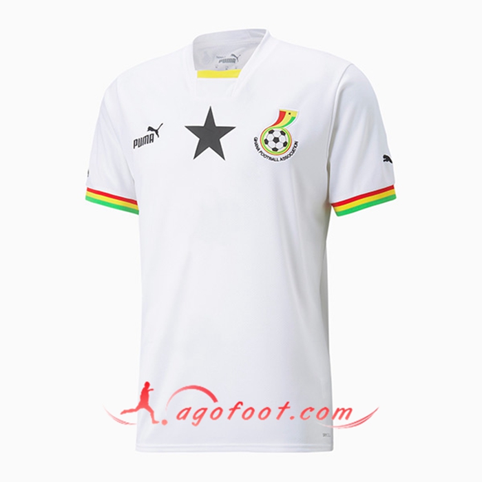 Nouveau Maillot Equipe Foot Ghana Domicile 2022/2023
