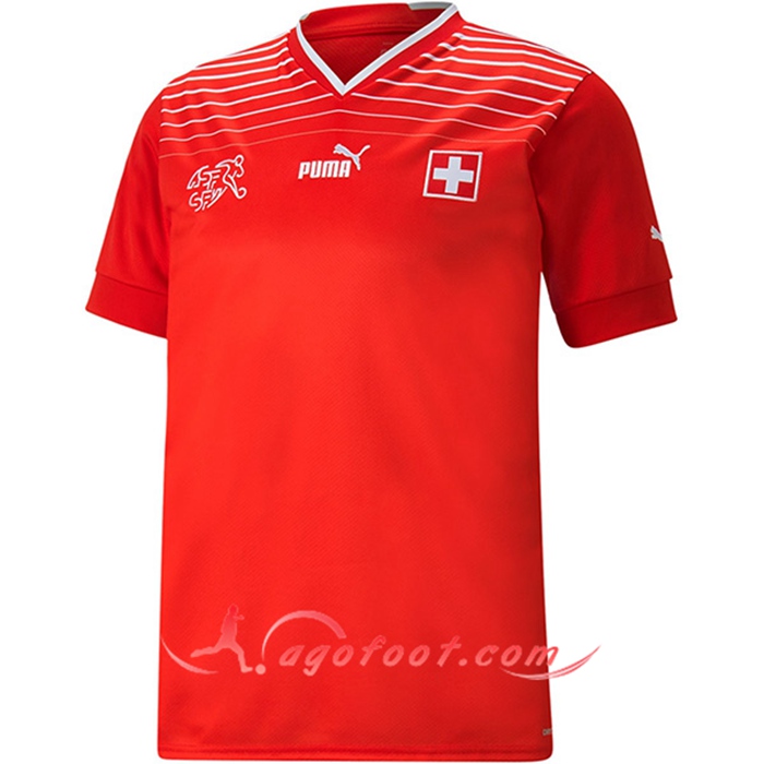 Nouveau Maillot Equipe Foot Suisse Domicile 2022/2023