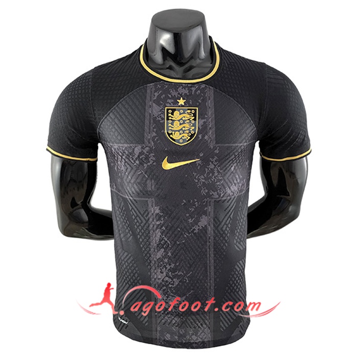 Maillot Equipe Foot Angleterre Noir 2022/2023