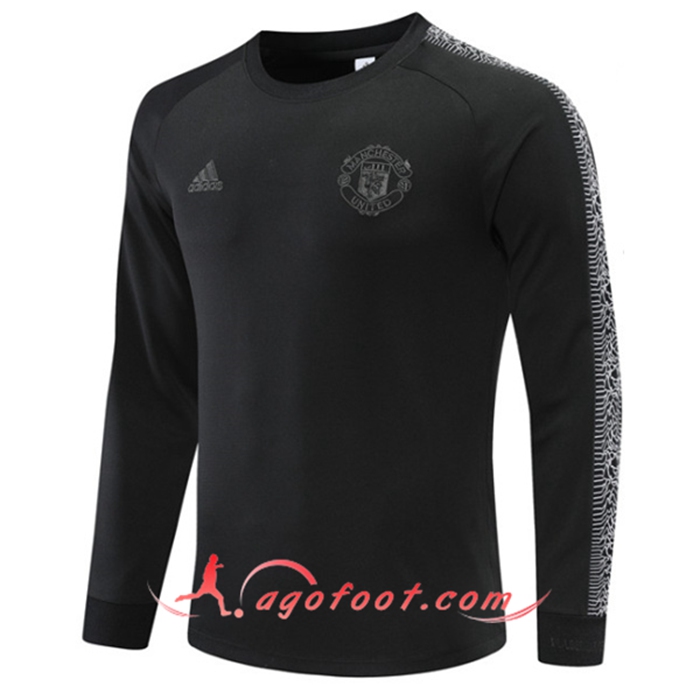 Sweatshirt Training Manchester United Noir 2022/2023