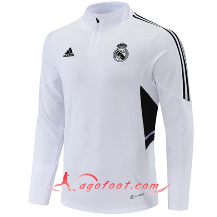 Sweatshirt Training Real Madrid Blanc 2022/2023