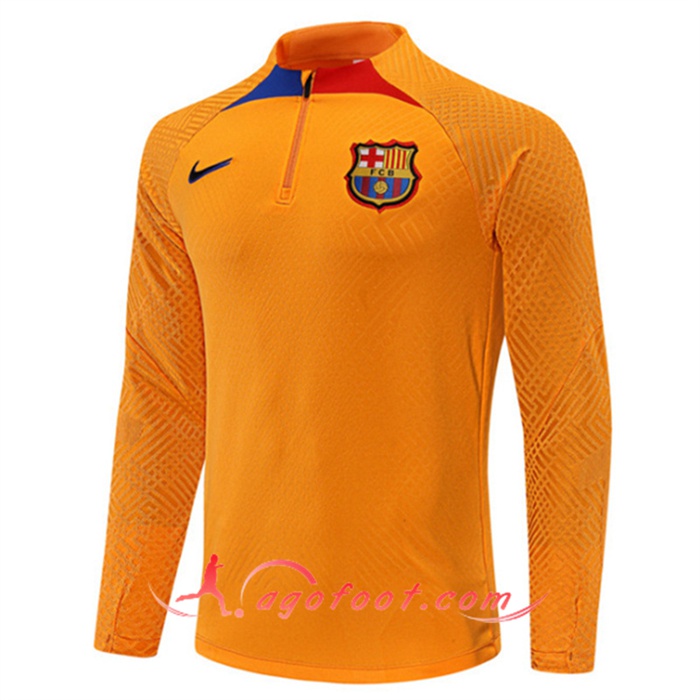 Sweatshirt Training FC Barcelone Jaune 2022/2023