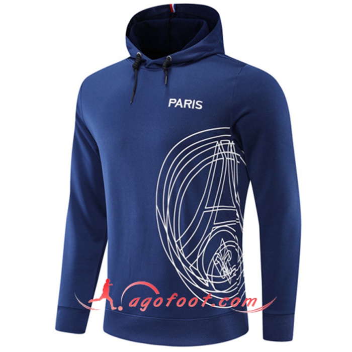 Sweatshirt Training Capuche PSG Bleu 2022/2023