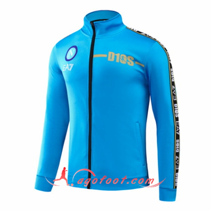 Veste Foot SSC Naples Bleu 2022/2023