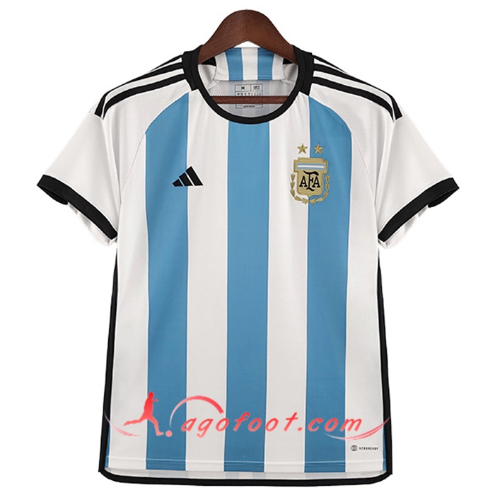 Maillot de Foot Argentine Domicile Coupe du monde 2022