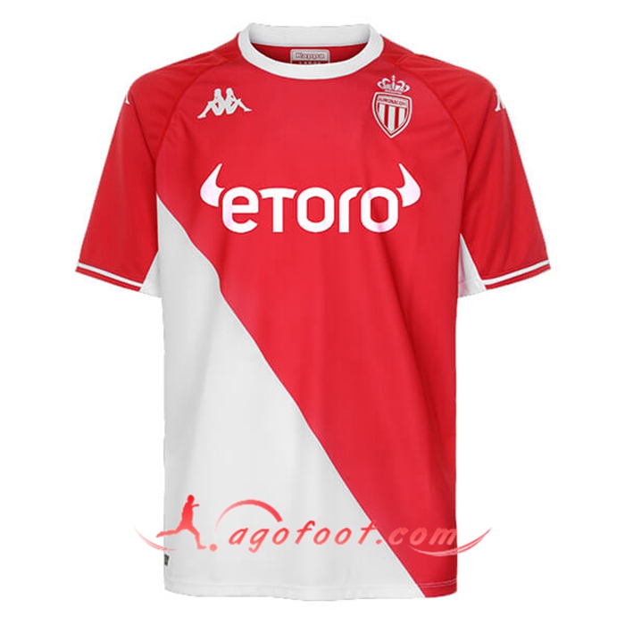 Nouveau Maillot de Foot AS Monaco Domicile 2022/2023