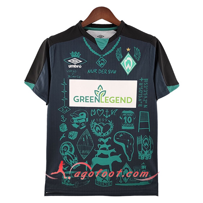 Maillot de Foot Werder Bremen Tattoo Versio 2022/2023