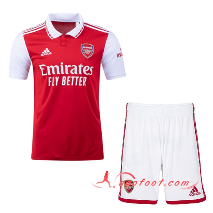 Ensemble Maillot Foot Arsenal Domicile + Short 2022/2023