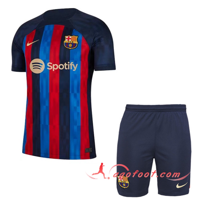 Ensemble Maillot Foot FC Barcelone Domicile + Short 2022/2023