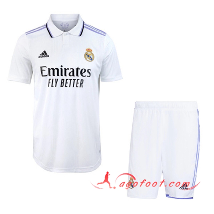 Ensemble Maillot Foot Real Madrid Domicile + Short 2022/2023