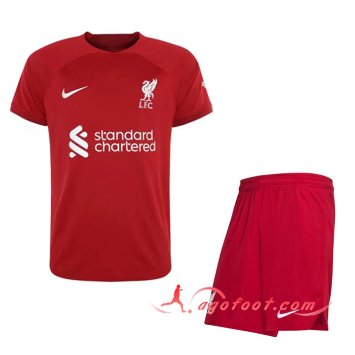 Ensemble Maillot Foot FC Liverpool Domicile + Short 2022/2023