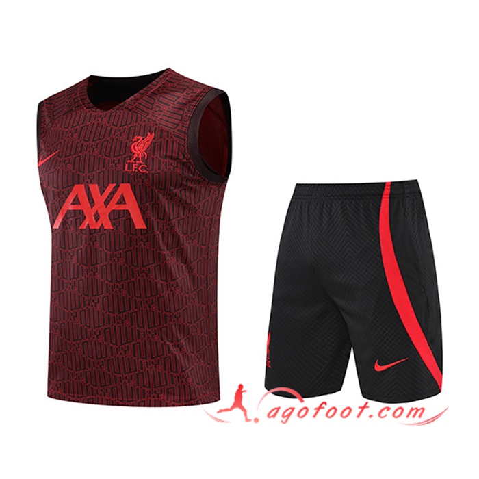 Ensemble Training Debardeur + Shorts FC Liverpool Brown 2022/2023