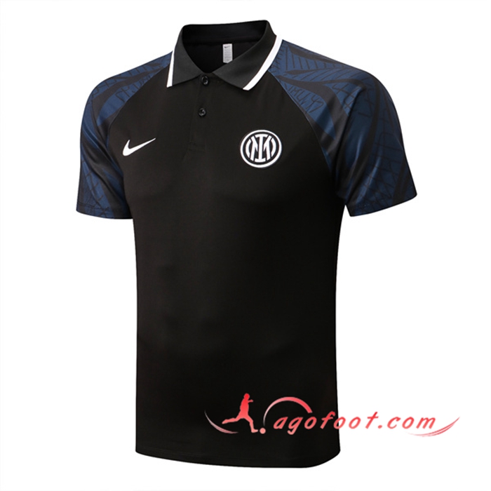 Polo Foot Inter Milan Noir 2022/2023