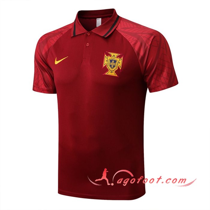 Polo Foot Portugal Rouge 2022/2023