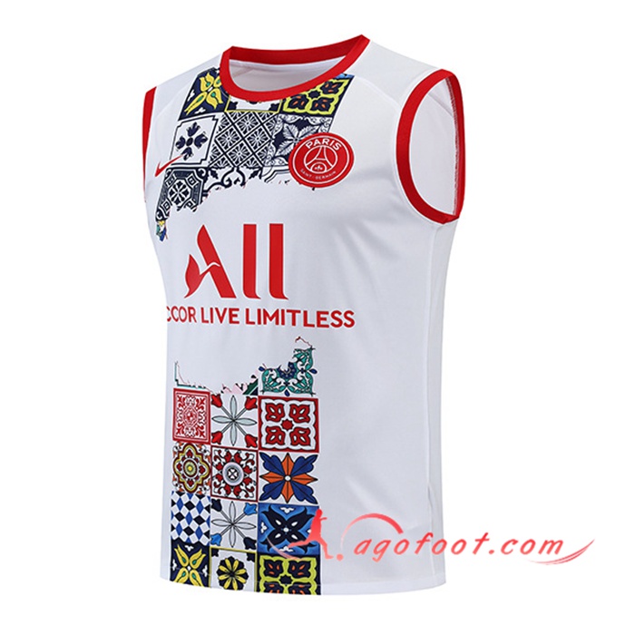 Training Debardeur Jordan PSG Rouge 2022/2023