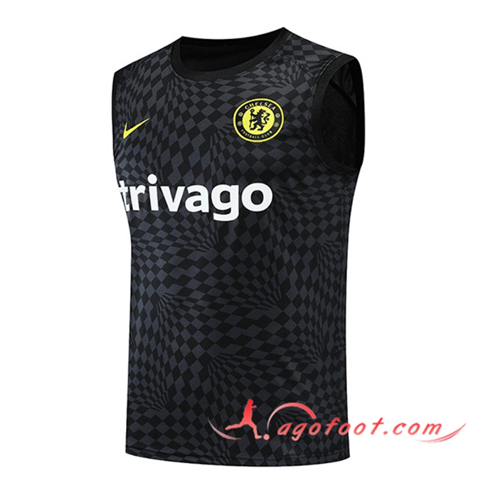 Training Debardeur FC Chelsea Noir 2022/2023