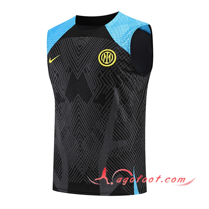 Training Debardeur Inter Milan Noir/Bleu 2022/2023