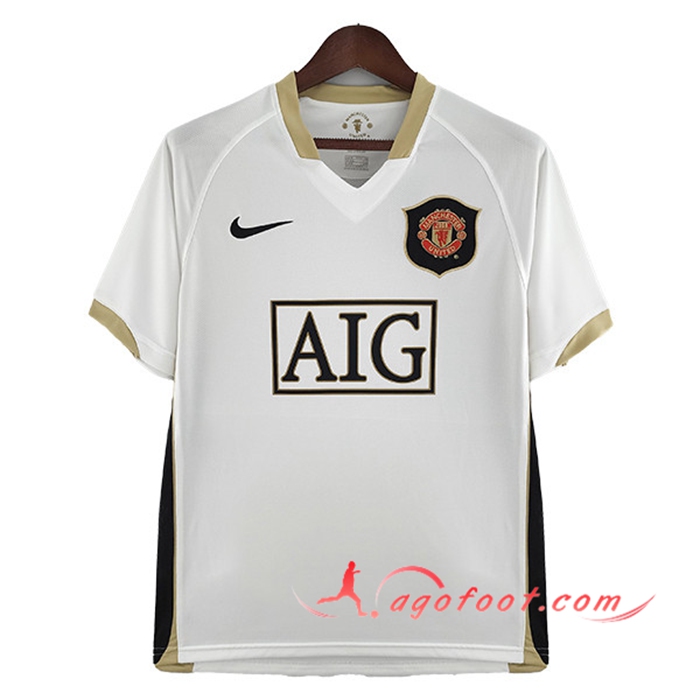 Maillot de Foot Manchester United Retro Exterieur 2006/2007