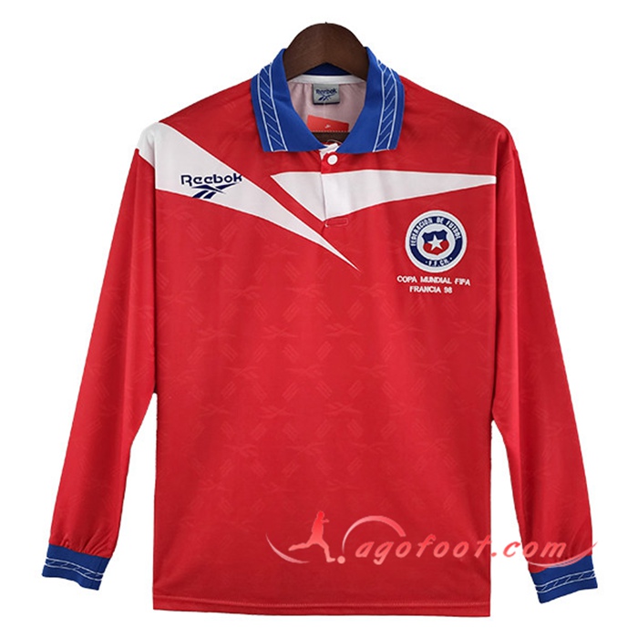 Maillot de Foot Chili Retro Domicile Manches Longues 1998