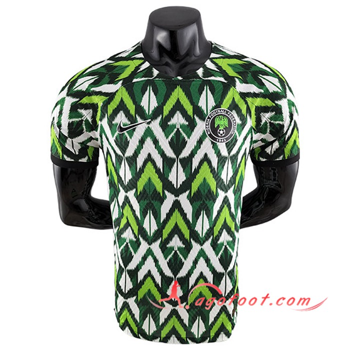 Maillot Equipe Foot Nigeria Blanc/Vert 2022/2023