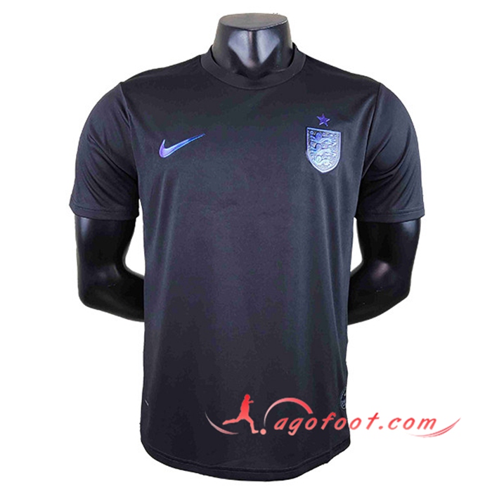 Maillot Equipe Foot Angleterre Noir 2022/2023