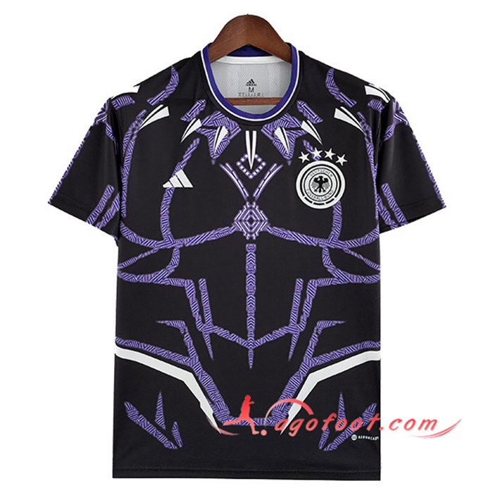 Maillot Equipe Foot Allemagne Noir/Pourpre 2022/2023