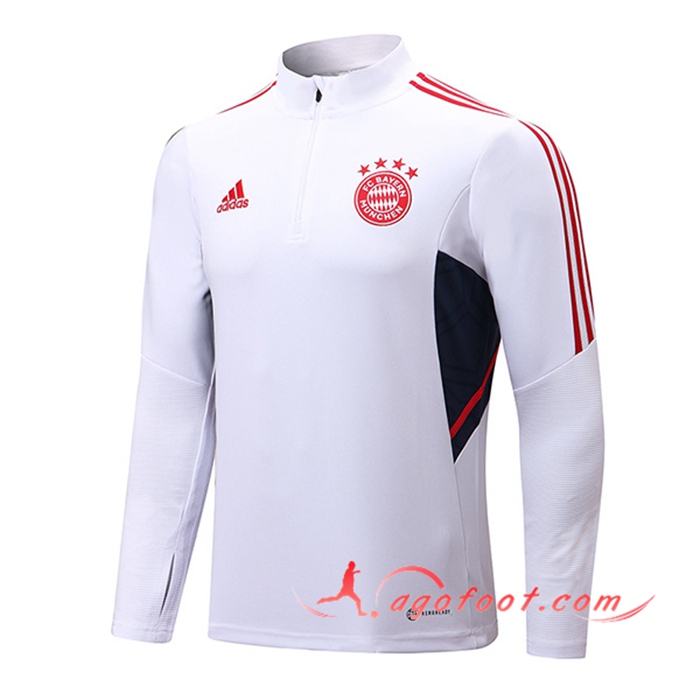 Sweatshirt Training Bayern Munich Blanc 2022/2023