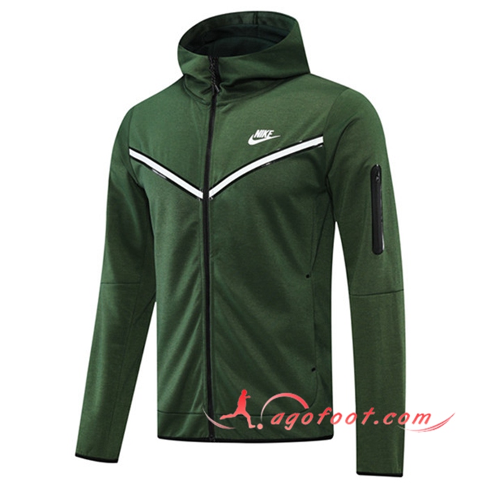Veste A Capuche Nike Vert 2022/2023