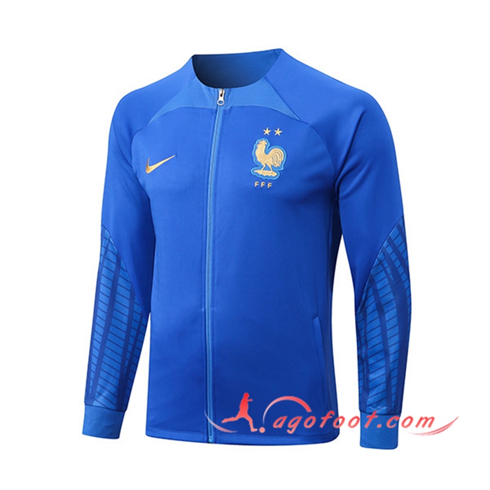 Veste Foot France Bleu 2022/2023