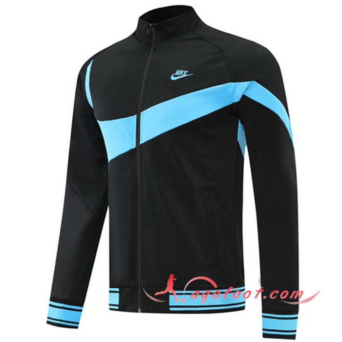 Veste Foot Nike Noir/Bleu 2022/2023