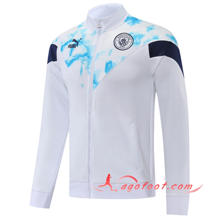 Veste Foot Marseille OM Blanc/Bleu 2022/2023