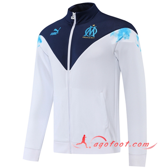 Veste Foot Manchester City Blanc 2022/2023