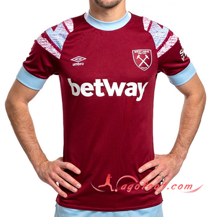 Nouveau Maillot de Foot West Ham Domicile 2022/2023