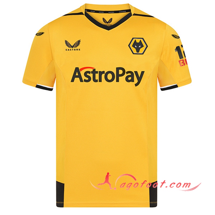 Nouveau Maillot de Foot Wolves Domicile 2022/2023