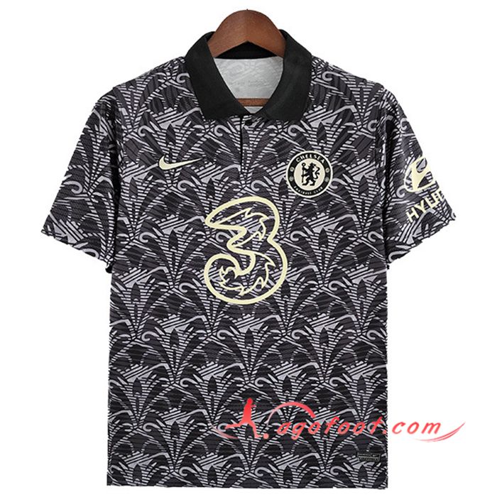 Maillot de Foot FC Chelsea Noir 2022/2023
