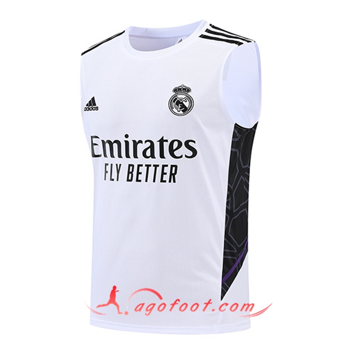 Training Debardeur Real Madrid Blanc 2022/2023