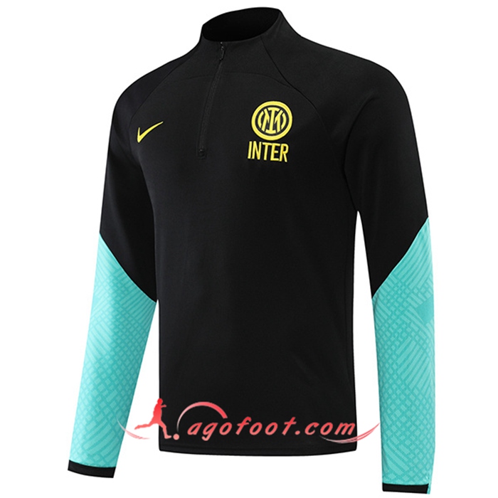 Sweatshirt Training Inter Milan Noir/Vert 2022/2023