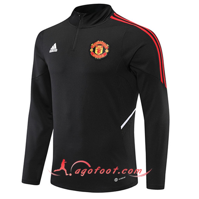 Sweatshirt Training Manchester United Noir 2022/2023