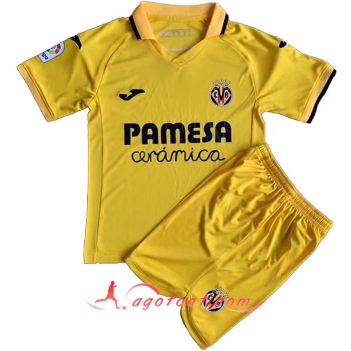 Nouveau Maillot de Foot Villarreal CF Enfant Domicile 2022/2023