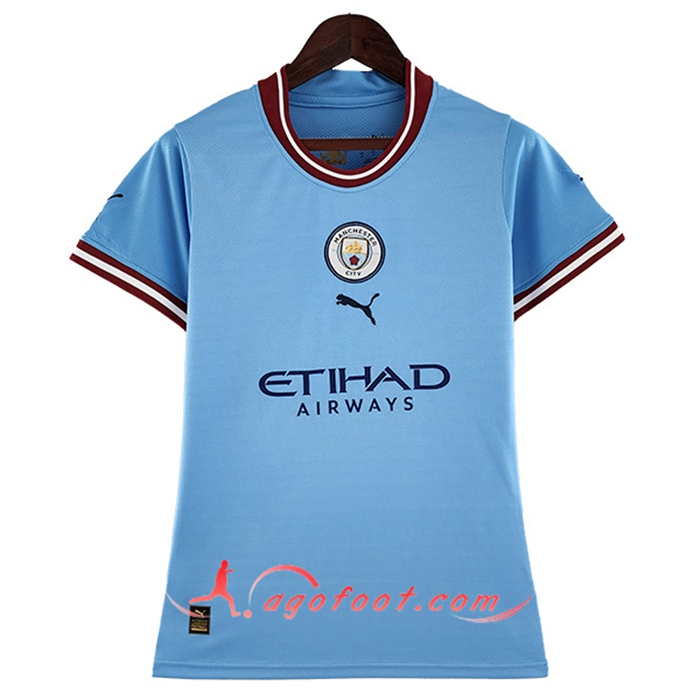 Maillot de Foot Manchester City Femme Domicile 2022/2023